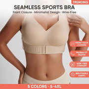 Posture Support Wireless Sports Bra
